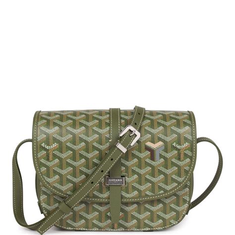 goyard bag khaki|Goyard Belvedere PM Bag Khaki Goyardine .